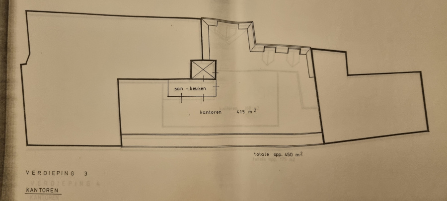 Kantoren Sphinx: plannen jaren 80